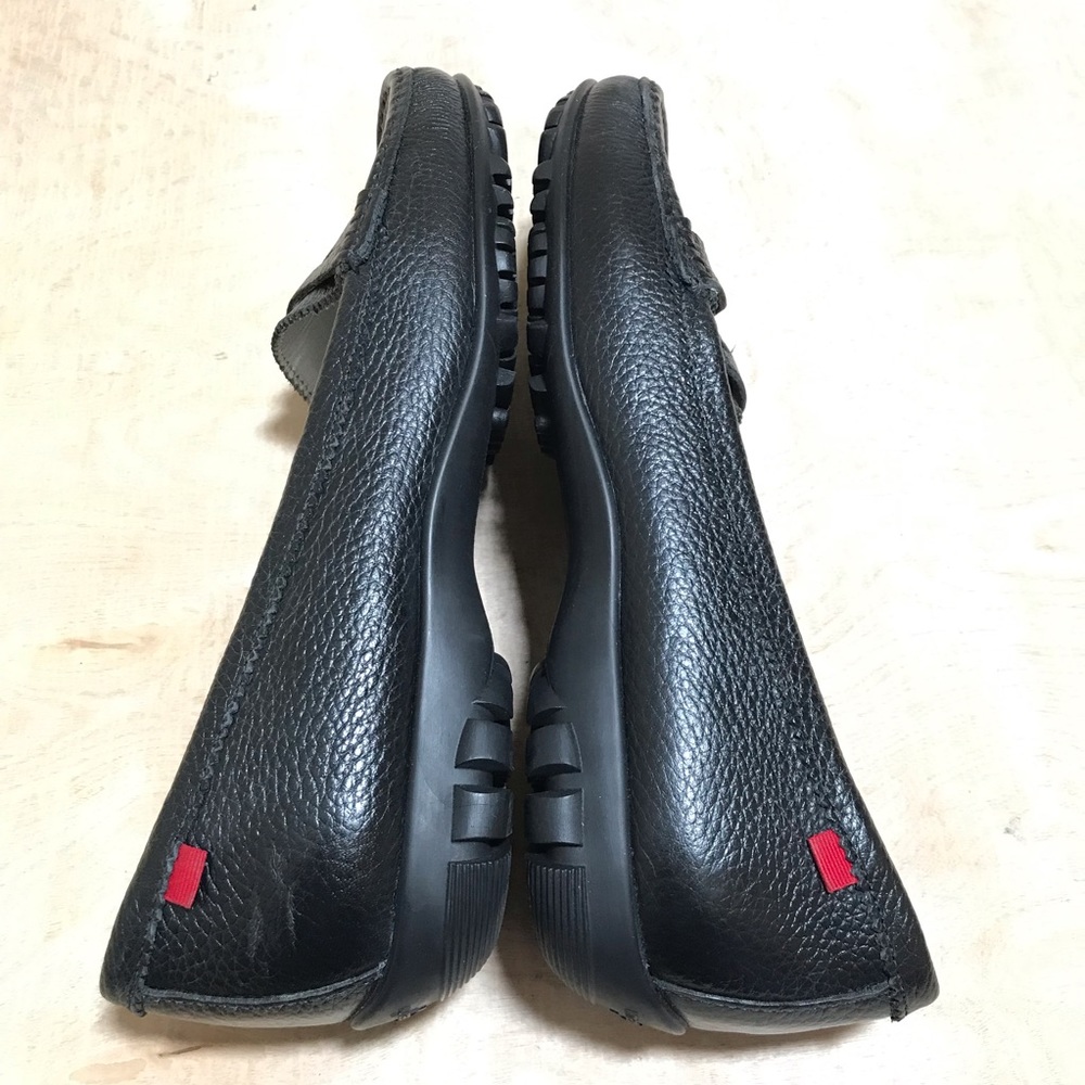 Marc Joseph Women’s Shoes Leather Black Loafers Size 11 - Picture 3 of 10